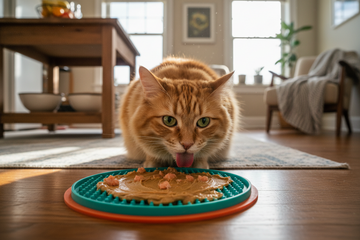 Por qué tu gato necesita una alfombrilla para lamer: beneficios, usos y consejos.