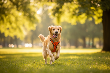 El mejor arnés para tu cachorro: comodidad, control y estilo.