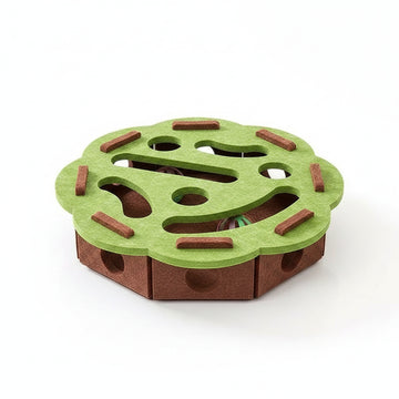 Caja Rompecabezas de Fieltro para Gato