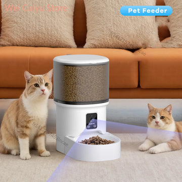 Comedero Automático Inteligente 4L para Gatos con Cámara