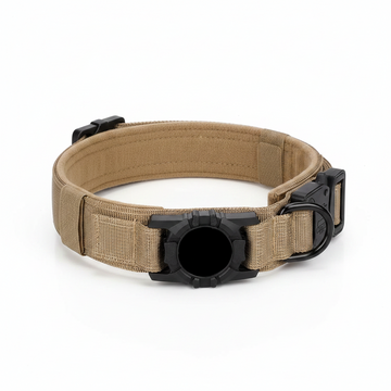 Collar de Perro de Nylon Ajustable con Soporte para AirTag