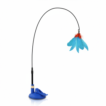 Juguete Caña con Plumas para Gato