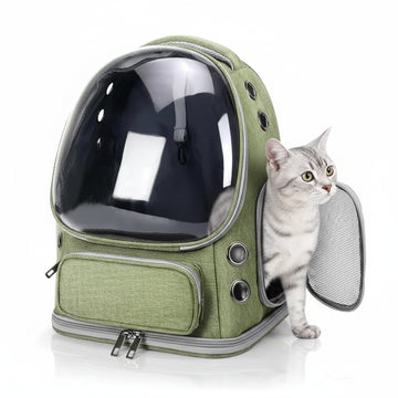 Mochila Transportadora Transpirable para Gato
