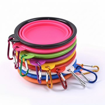 Cuenco Plegable Portátil para Perro de Viaje