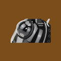 Sac à dos ANIMALZO en forme de capsule spatiale avec fenêtre panoramique transparente et tissu Oxford noir résistant