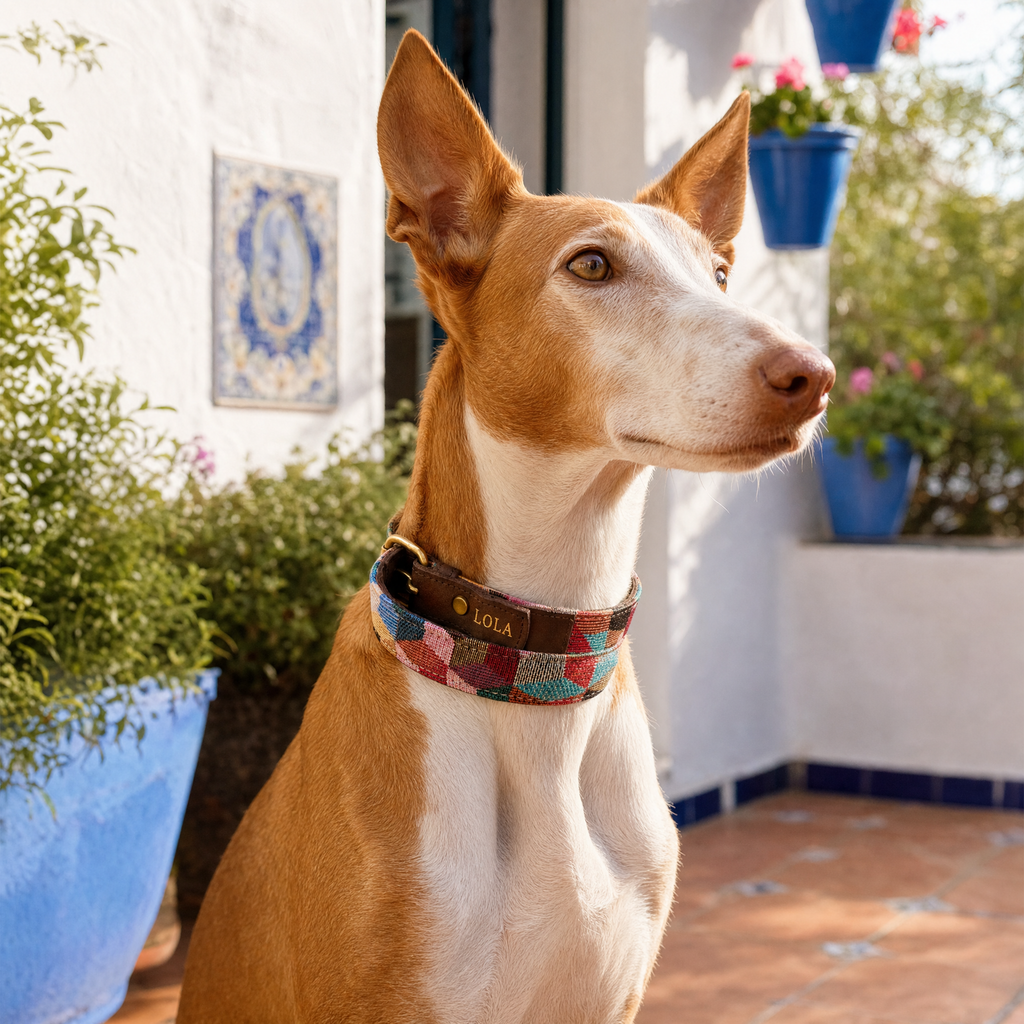 Collar Patio puesto